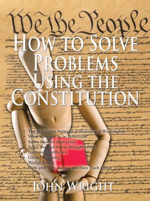 cover image of How to Solve Problems Using the Constitution